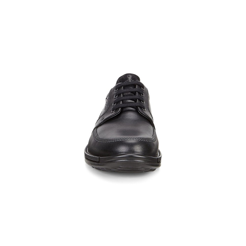 ECCO Mens Oxford Shoes Black - Fusion Ii Tie - DME-803479